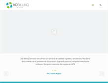 Tablet Screenshot of mdbillingservicespr.com